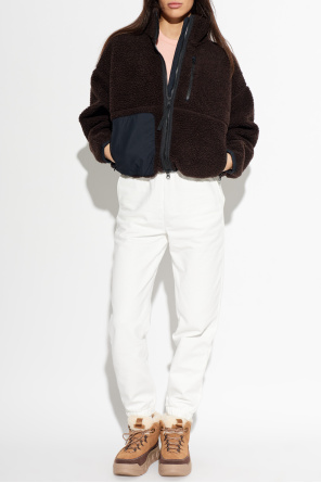 Fleece with logo patch od Canada Goose