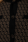 FERRAGAMO BLACK Cardigan with logo