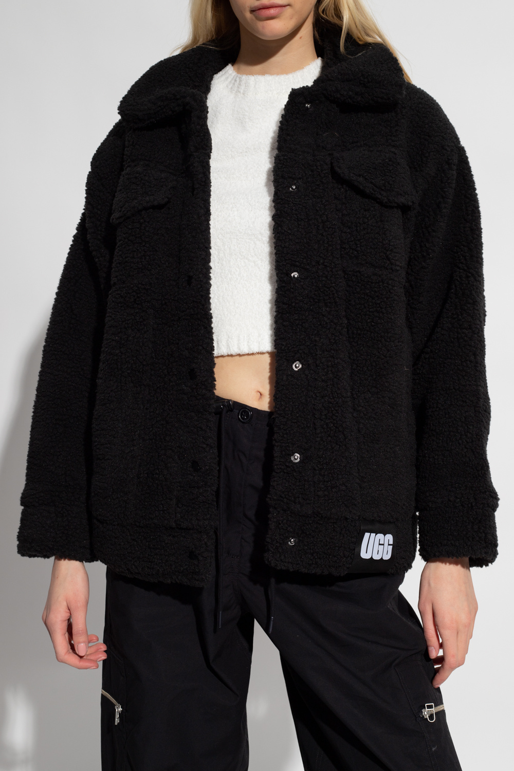 ugg Bow ‘Frankie’ fleece jacket