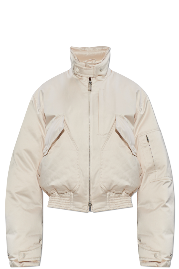 Satin down jacket od Victoria Beckham