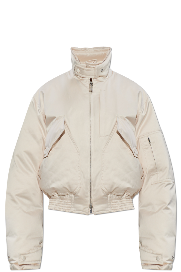 Satin down jacket od Victoria Beckham