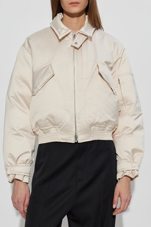 Victoria Beckham Satin down jacket