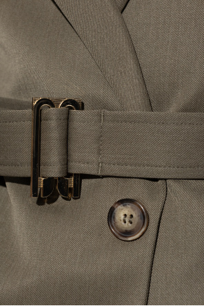 Victoria Beckham Oversize blazer with a belt