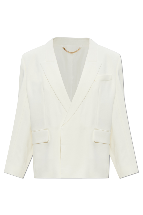 Double-breasted blazer with double back vent od Victoria Beckham