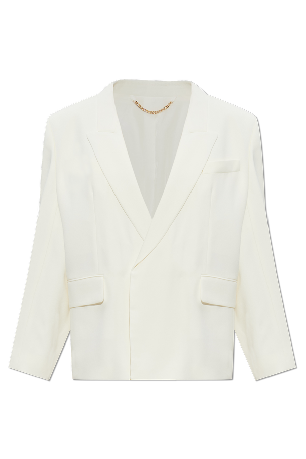 Double-breasted blazer with double back vent od Victoria Beckham