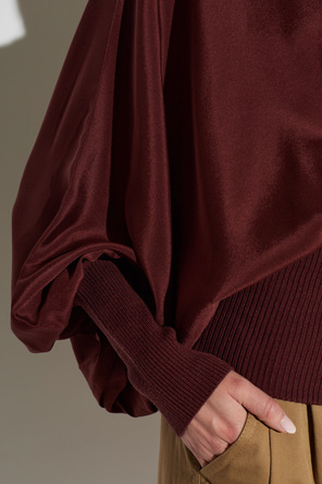 Zimmermann Loose-fit silk jacket