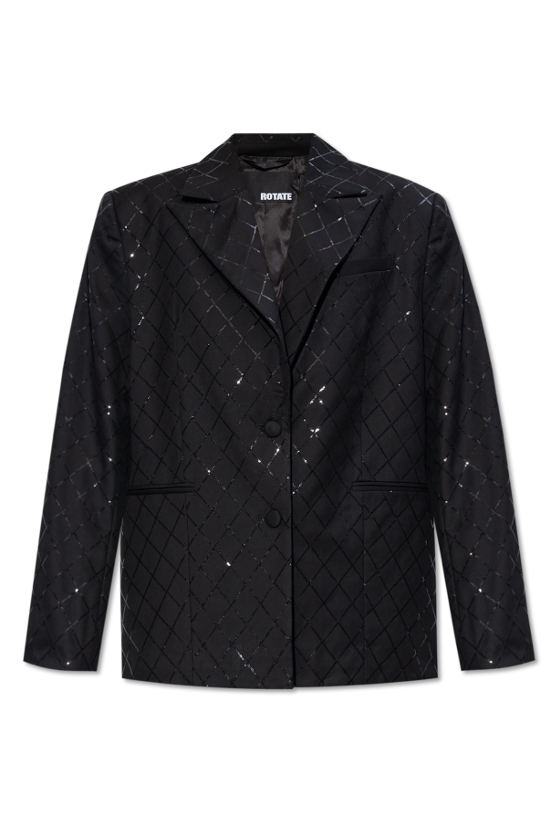 ROTATE Blazer with shimmering sequins