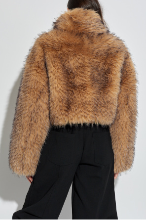 ROTATE Short faux fur