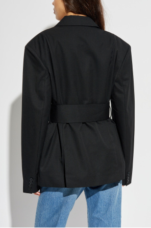 ROTATE Americana cruzada con solapas cerradas