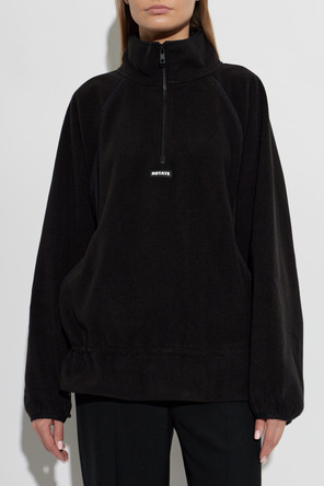 ROTATE Forro polar de corte holgado con cuello alto