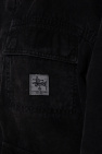 Stussy Denim Tee-shirt jacket with logo