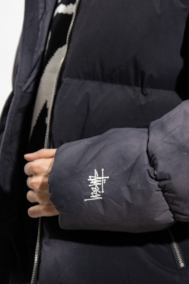 stussy black puffer