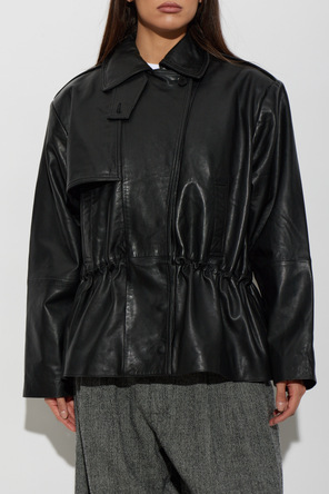 ROTATE Black leather jacket