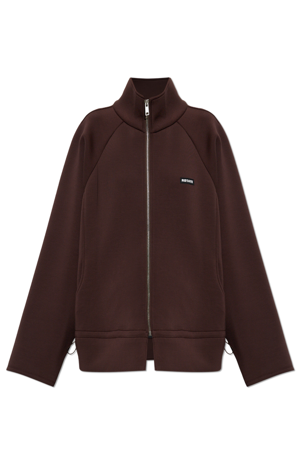 Sweatshirt with logo patch od ROTATE