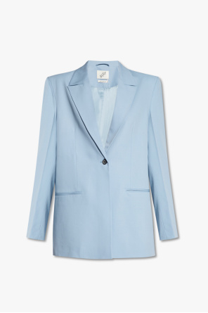 Proenza Schouler White Label contrast-stitch belted jacket