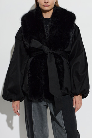 ROTATE Chaqueta con pelo sintético