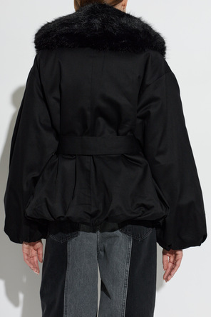 ROTATE Chaqueta con pelo sintético