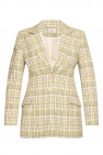 Harveli Multicolured Field Jacket In Flleece With Check Pattern Isabel Marant étoile Woman