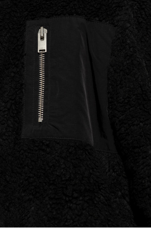 MISBHV Fur LOGO-PATCHED jacket