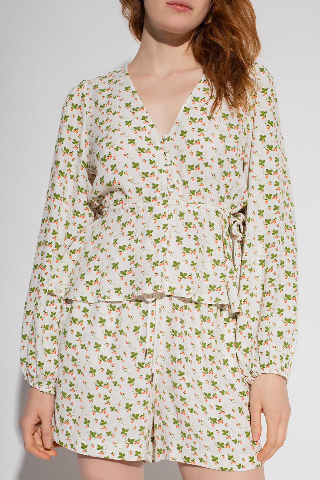 Bulb T Shirt ‘Cecilia’ patterned top