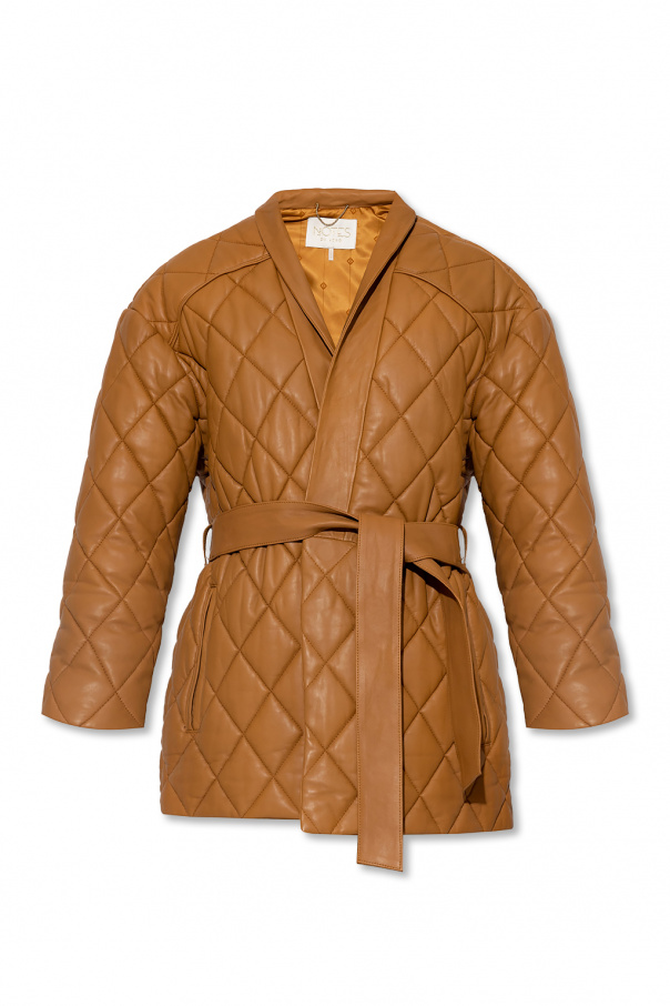 james perse shirt dress ‘Chantalle’ leather jacket