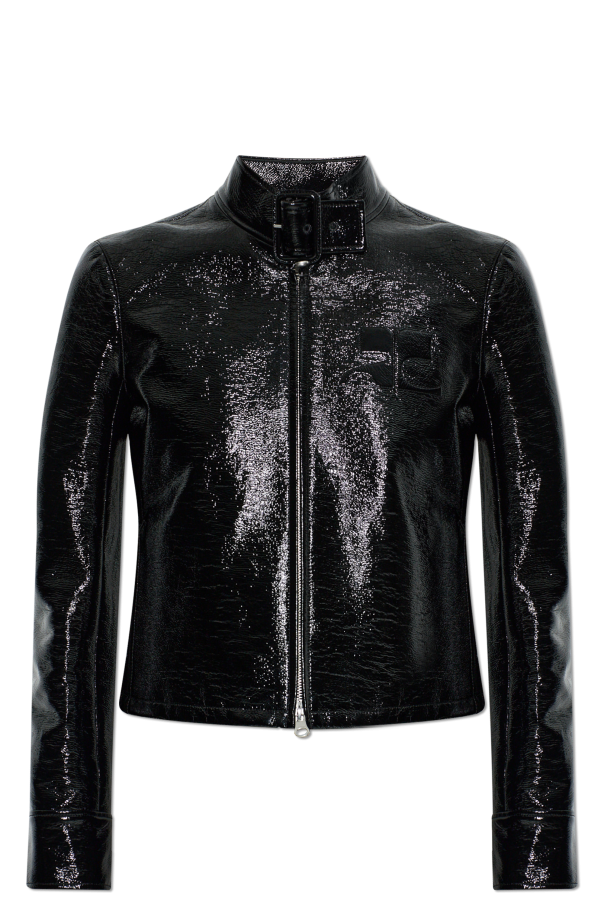 Jacket with logo od Courrèges