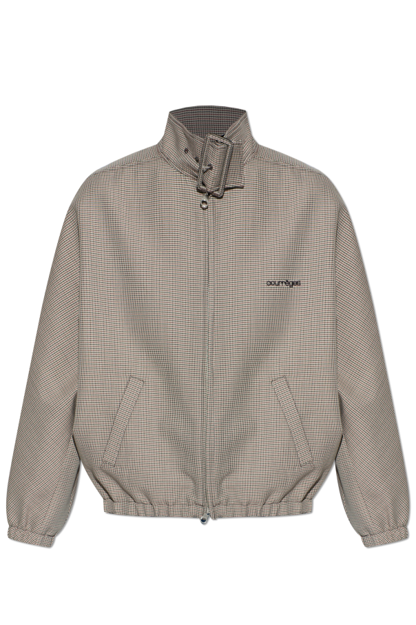 Jacket with houndstooth pattern od Courrèges