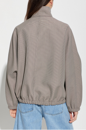 Courrèges Jacket with houndstooth pattern