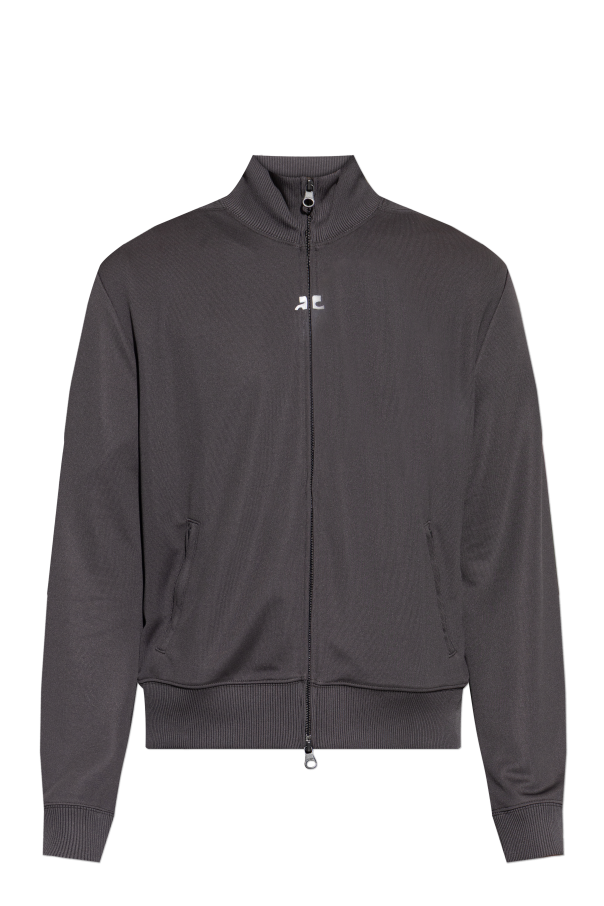 Sweatshirt with a stand-up collar od Courrèges