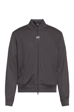 Sweatshirt with a stand-up collar