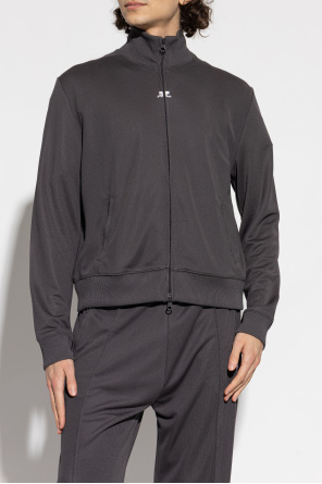 Courrèges Sweatshirt with a stand-up collar