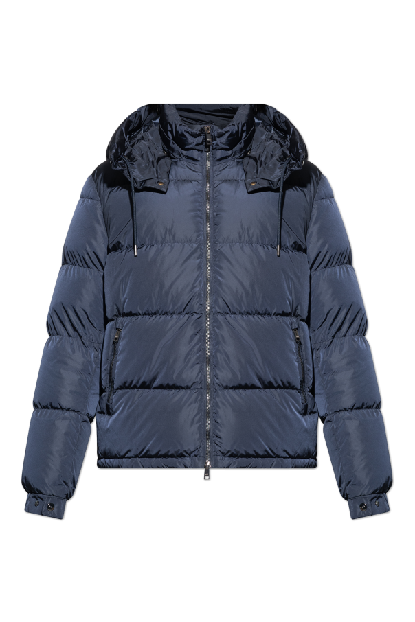 Down jacket with hood od add