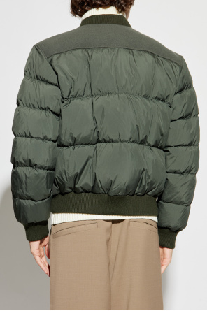 add Wool jacket with down insert