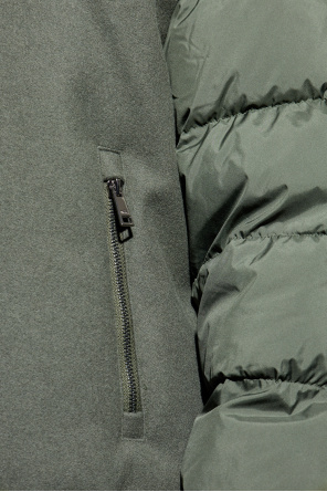 add Wool jacket with down insert