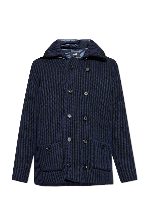 Jacket with woolen trim od add
