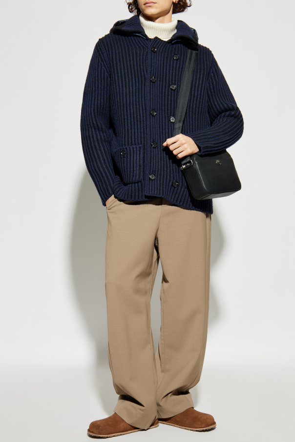 add Chaqueta con acabado de lana