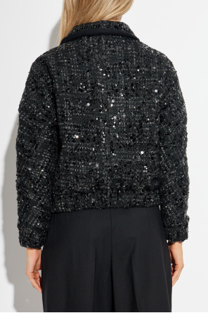 add Steppjacke mit Paillettenbesatz