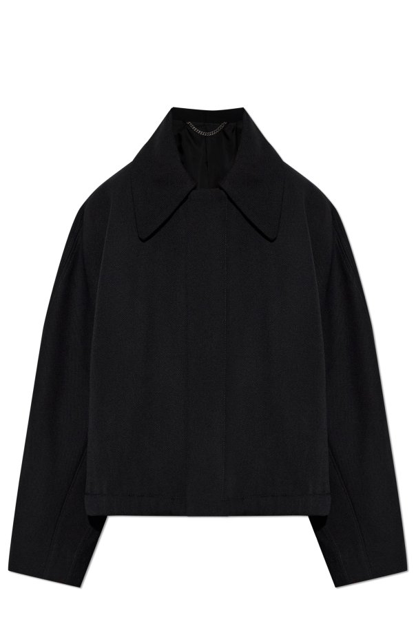 Wool jacket with drawstrings od Victoria Beckham