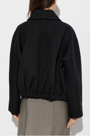 Victoria Beckham Wool jacket with drawstrings