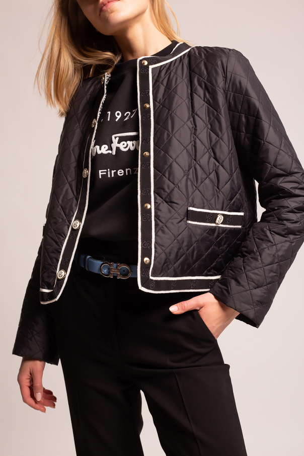 SchaferandweinerShops GB - Quilted jacket Salvatore Ferragamo 