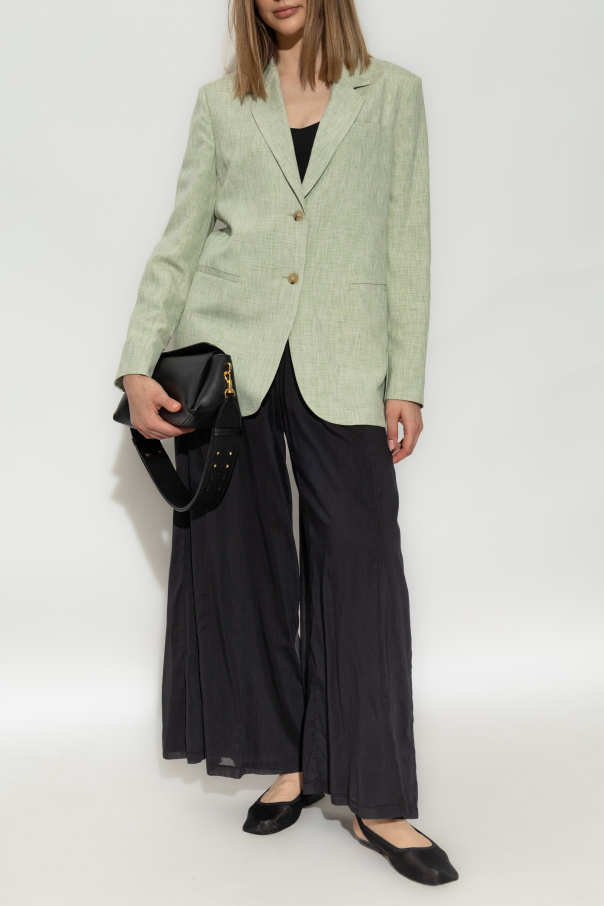 forte_forte Jacket with linen finish