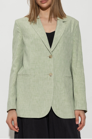 forte_forte Jacket with linen finish