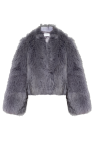 FERRAGAMO Cropped shearling jacket
