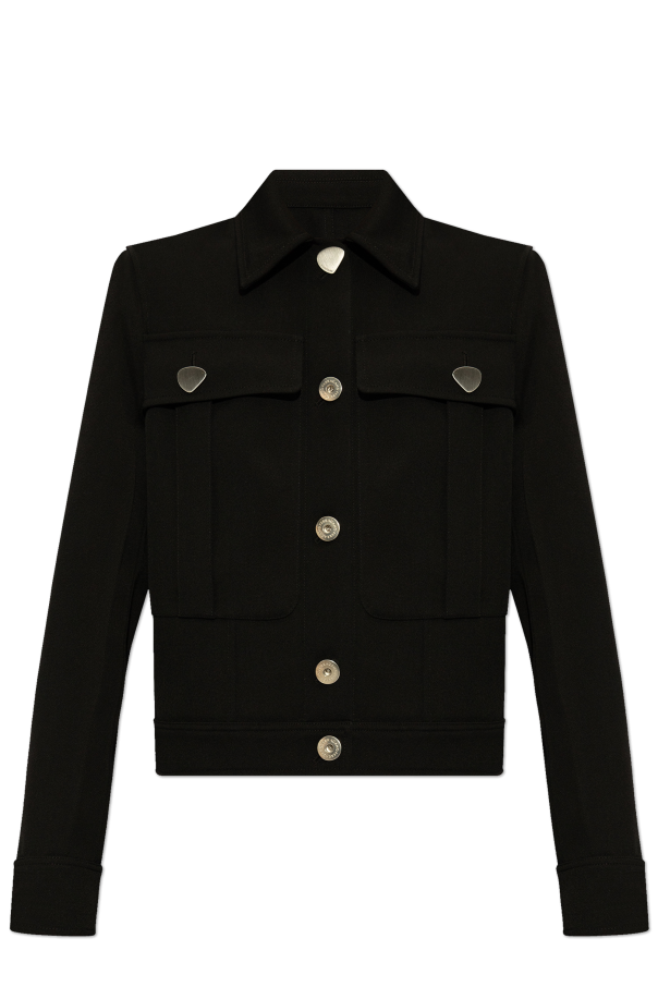 FERRAGAMO Wool jacket with collar