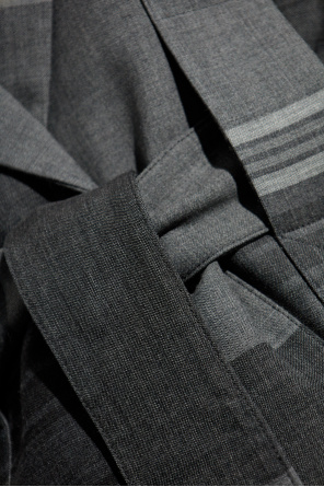 FERRAGAMO Blazer with waist belt