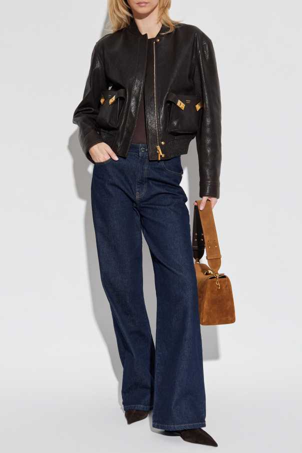 FERRAGAMO Lederjacke