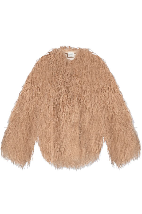 Faux fur jacket od forte_forte