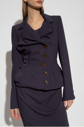 Vivienne Westwood Decorative draped blazer