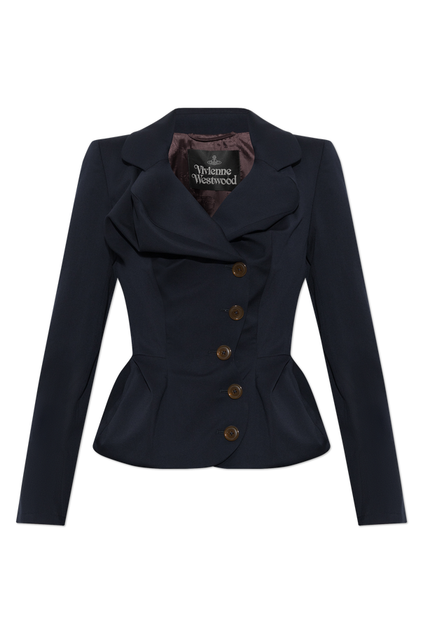 Vivienne Westwood Wełniana marynarka ‘Drunken Tailored’