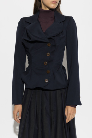 Vivienne Westwood Wełniana marynarka ‘Drunken Tailored’